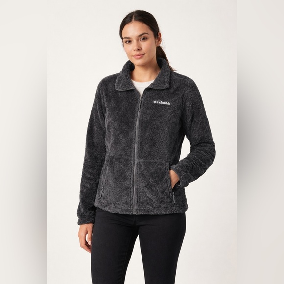 🖤 Columbia Plush Fleece Jacket – Women’s XL 🖤